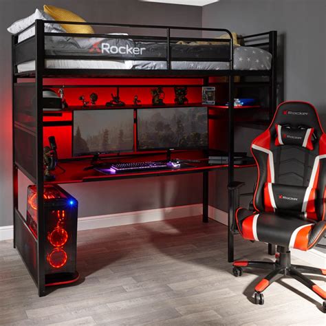 Every Kid's Room Needs This Gaming Desk/Bunk Bed Combo