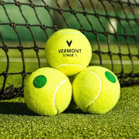 Vermont Mini Green Tennis Balls (Stage 1) | Net World Sports