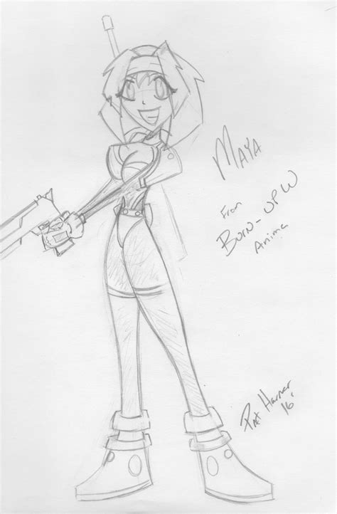 Maya Sketch by wis13 on DeviantArt