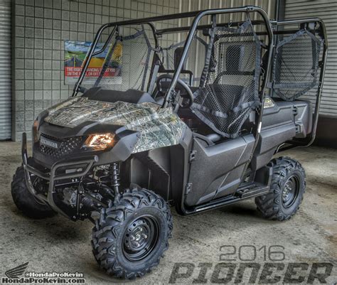 2016 Honda Pioneer 700-4 Camo | SxS / UTV / Side by Side ATV Pictures | Honda-Pro Kevin