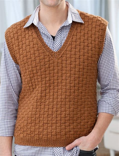 Free Vest Knitting Patterns It Features A Cozy, Mock. - Printable Templates Free