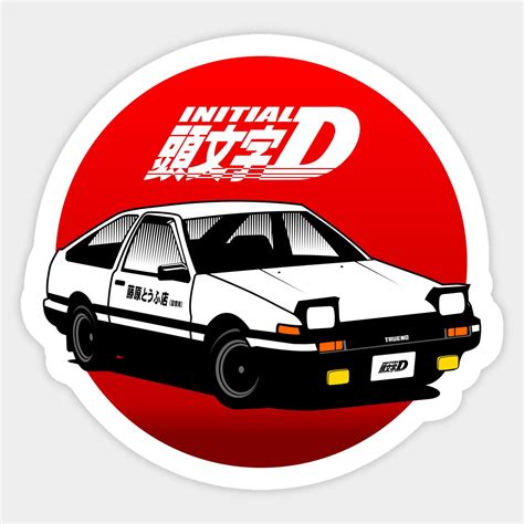 Ae86 initial d sticker ae86 – Artofit