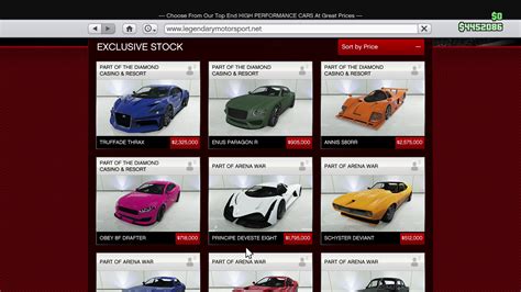 GTA Online Casino Update - Vehicle Prices - RockstarINTEL