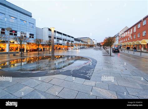 Town center of Randers, Denmark Stock Photo - Alamy