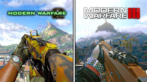 MODERN WARFARE Vs MW2 Favela Map Comparison, 41% OFF