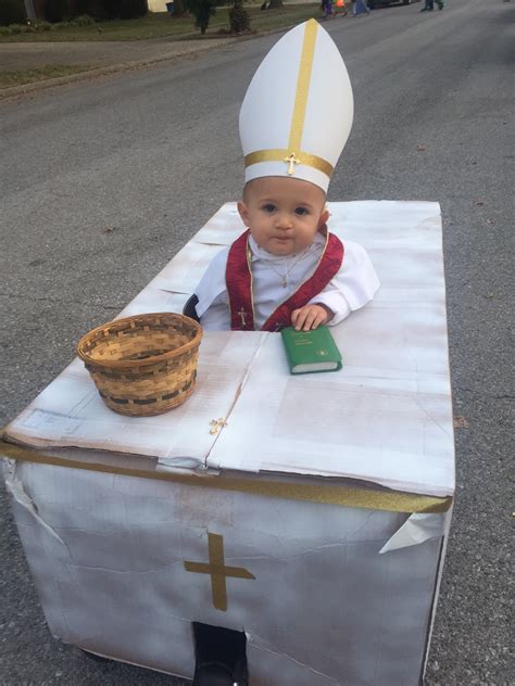 DIY Pope Francis and Pope Mobile Costume - Costume Yeti