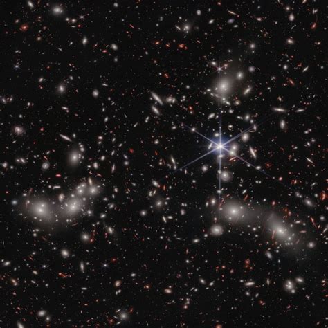 NEW JWST DEEP FIELD - Pandora's Cluster : r/space