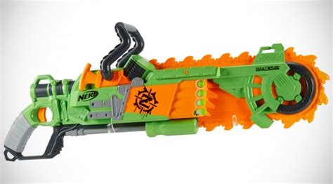 Nerf Zombie Strike Brainsaw Blaster: Zombie Slaying Starts From Young ...