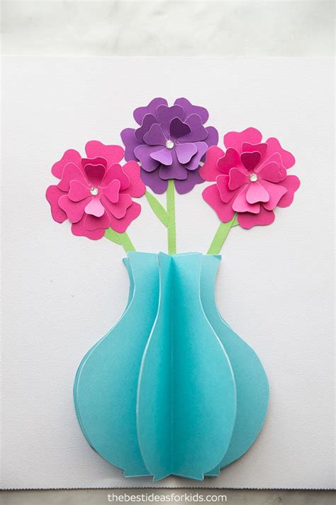 Paper Flower Craft - The Best Ideas for Kids