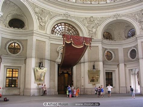 Interior of Hofburg Palace, Vienna