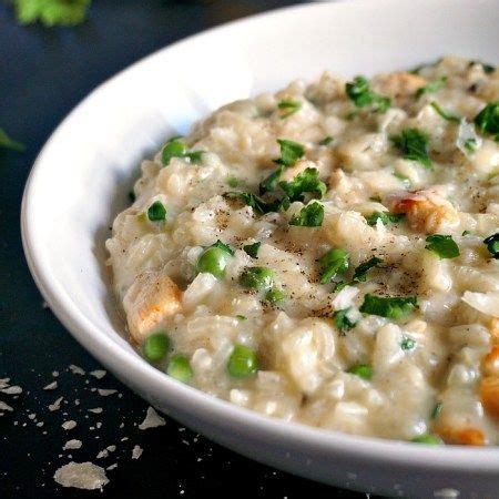 Creamy Chicken and Pea Risotto | Recipe | Risotto recipes chicken, Chicken risotto, Risotto recipes