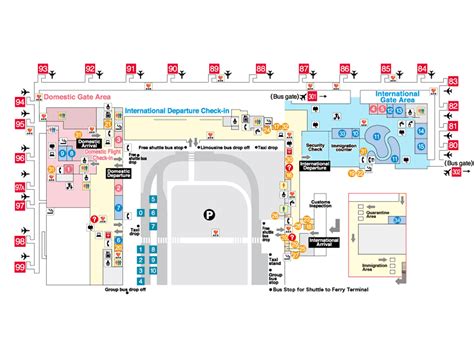 Kansai Airport Map Guide Maps Online Kansai Airport Map Airport Map ...