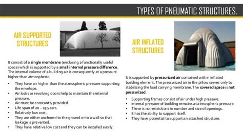 Pneumatic structures