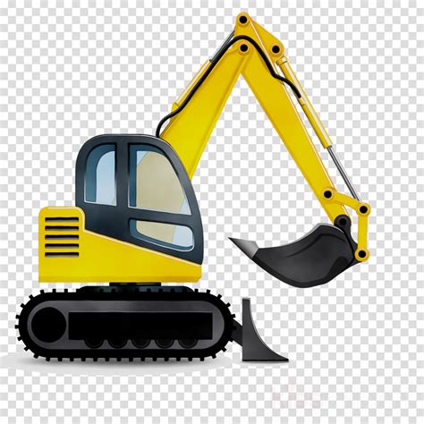 Backhoe clipart construction, Backhoe construction Transparent FREE for download on ...