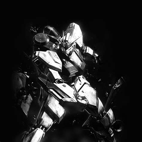 Black and White Gundam Wallpapers - Top Free Black and White Gundam ...