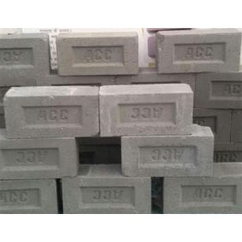 ACC construction fly ash bricks, Size (Inches) : 9*3.5*2.5, Color : Grey at Best Price in Jalaun