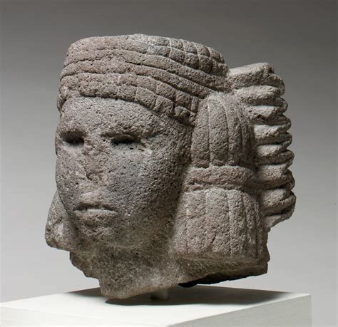 Head of a Water Deity (Chalchiuhtlicue) | Mexica (Aztec) | The Metropolitan Museum of Art