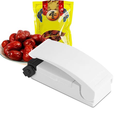 FAGINEY Mini Bag Sealer, Handheld Heat Vacuum Sealers, Bag Sealer Heat ...