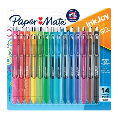 Paper Mate InkJoy Gel Pens, Medium Point, Assorted Colors, 14 Count - Walmart.com - Walmart.com