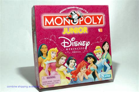 Monopoly Junior Disney Princess | eBay