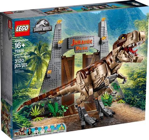 Customer Reviews: LEGO Jurassic World Jurassic Park: T. rex Rampage 75936 6250531 - Best Buy