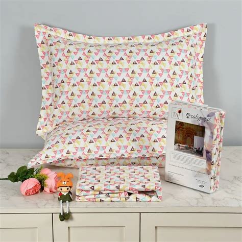 Floral Print Glace Cotton Double Bed Sheets, For Home at Rs 349/piece in Panipat