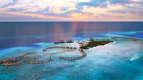 Download wallpaper 1366x768 maldives, resorts, aerial view, island, sea, tablet, laptop ...