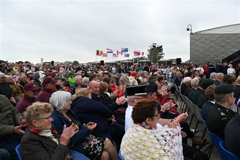 Ceremony of the 79th anniversary of D-Day : Juno Beach Centre