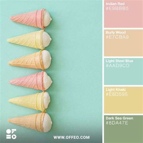 20 Pastel Color Palettes - Pastel Colors with Example | OFFEO