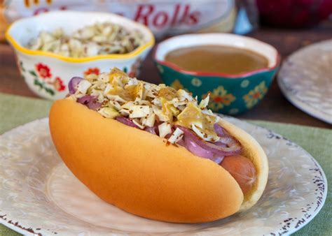 Hot Dog Condiments and Toppings Guide + Martin's Featured Recipe - Martin's Famous Potato Rolls ...