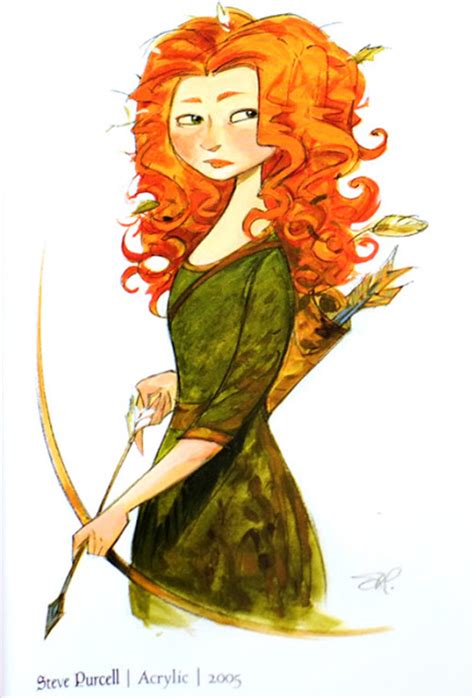 Merida concept art - Brave Photo (34090407) - Fanpop