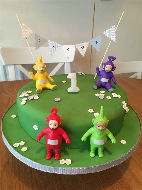 Teletubbies cake for my son's first birthday. Second Birthday Cakes, Birthday Cake Girls ...