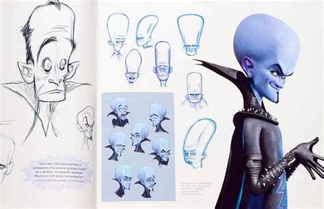 Living Lines Library: Megamind (2010) - Concept Art, Megamind