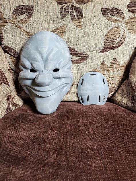 Dallas Payday Inspired Mask Heist Cosplay 3D Printed Mask Kit - Etsy