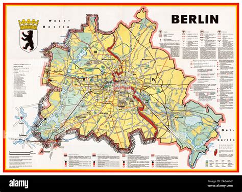 Map Of Berlin Wall