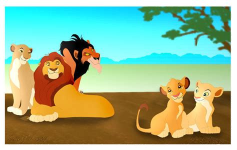 Sarabi,Mufasa,Scar,Nala&Simba - The Lion King Fan Art (15360907) - Fanpop