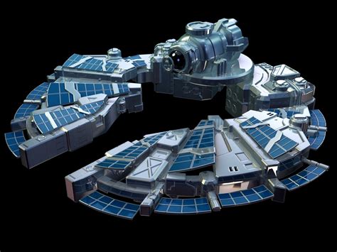 Sci-Fi Space Ship 3D model | CGTrader