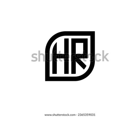 Hr Logo Design Vector Template Stock Vector (Royalty Free) 2365359031 | Shutterstock