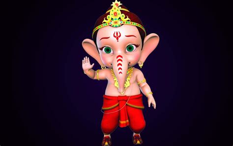 Bal Ganesh Wallpapers - Top Free Bal Ganesh Backgrounds - WallpaperAccess