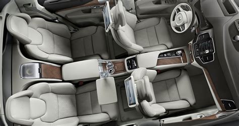 Volvo XC90 Excellence – luxurious 4-seat SUV debuts Volvo XC90 Excellence - interior - Paul Tan ...