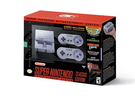 Nintendo New Mini Original Super NES Classic Edition - Retro Games ...