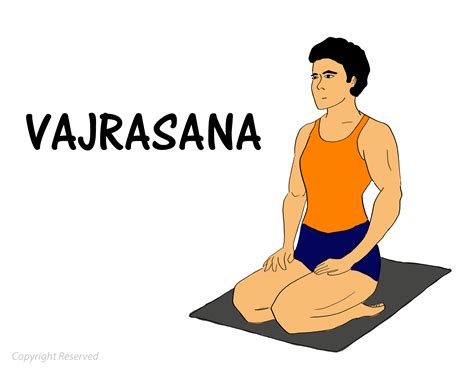 Vajrasana Steps