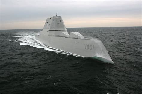 US Navy takes ownership of its second stealth destroyer