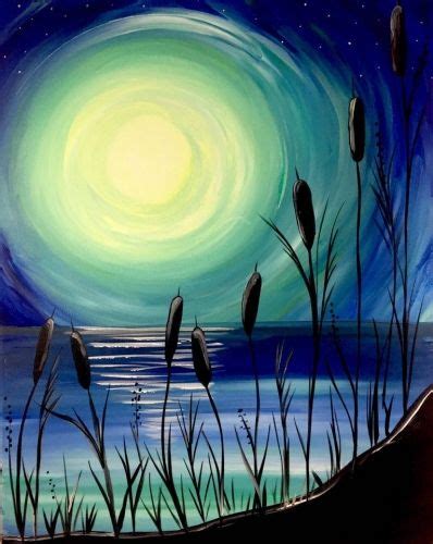 Beach Moonlight at Bertucci's Wilmington - Paint Nite Events near ...