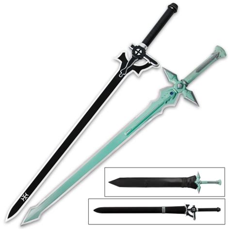 Black and Blue Anime Swords