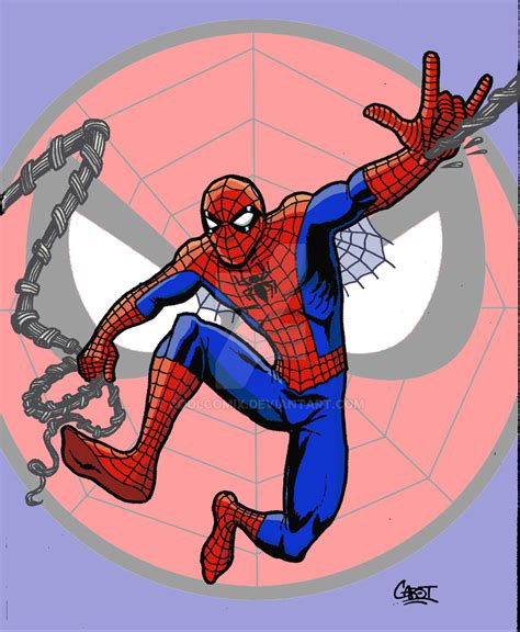 Web-Slinging Spider-Man by CoolComix on DeviantArt