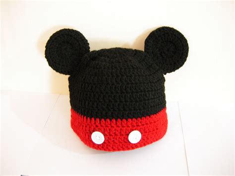 crochet mickey mouse hat crochet mickey hat crochet kids