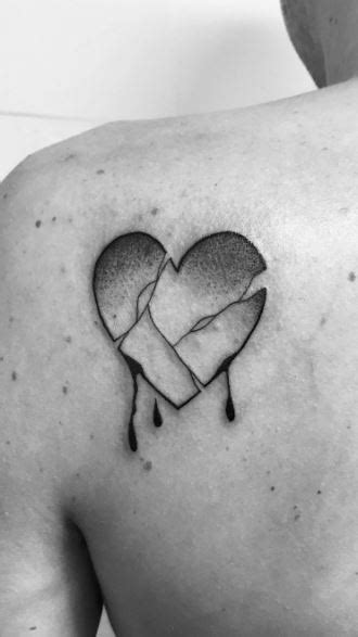 Trendy Broken Heart Tattoos - Designs, Ideas & Meaning - Tattoo Me Now