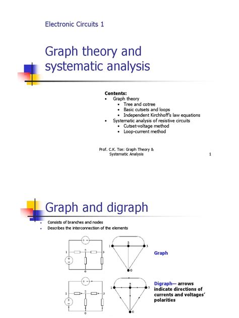 Systematic Circuit Analysis | PDF