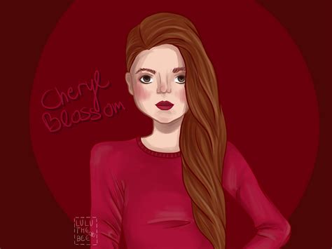 Cheryl Blossom Fanart by LuluTheBee on DeviantArt